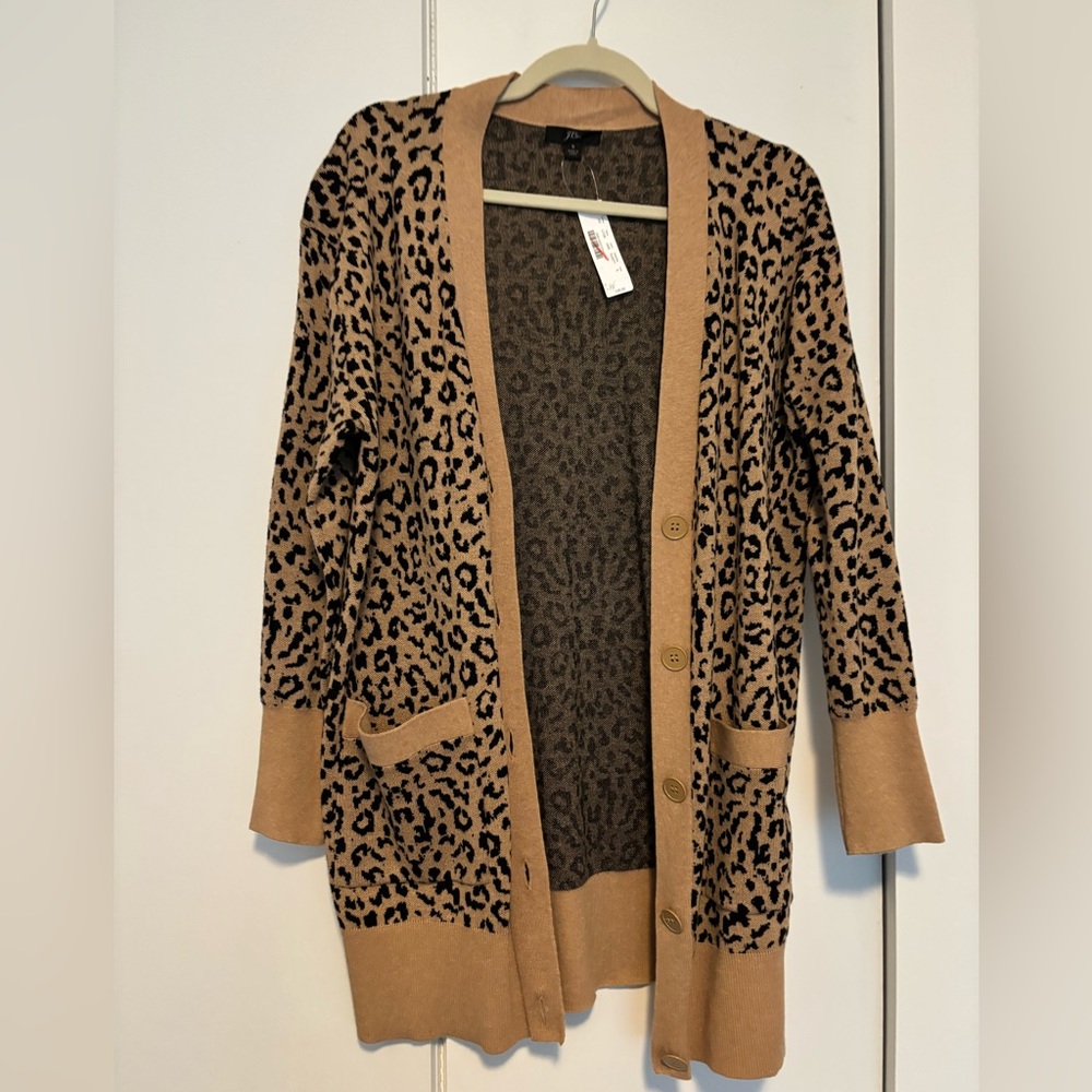 Jcrew leopard sweater new with tags